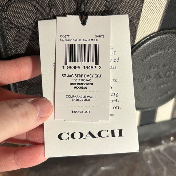 NWT Coach Dempsey Signature Jacquard Carryall- Shoulder Bag/Crossbody - Picture 7 of 16